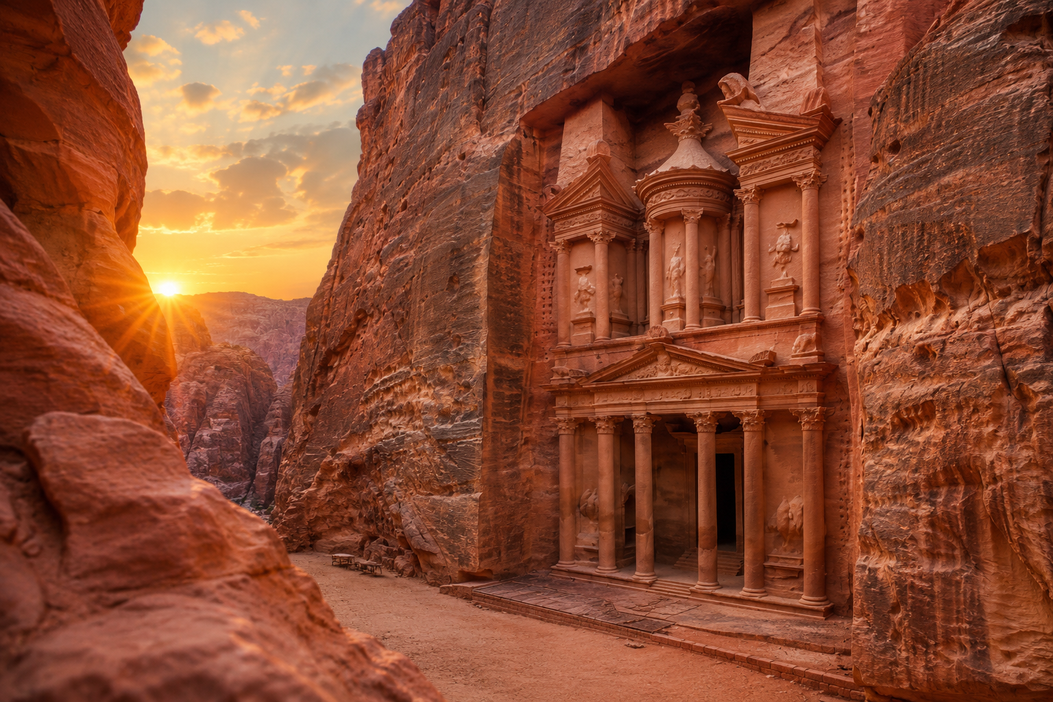 Petra, Rose Desert & Arabian Sands