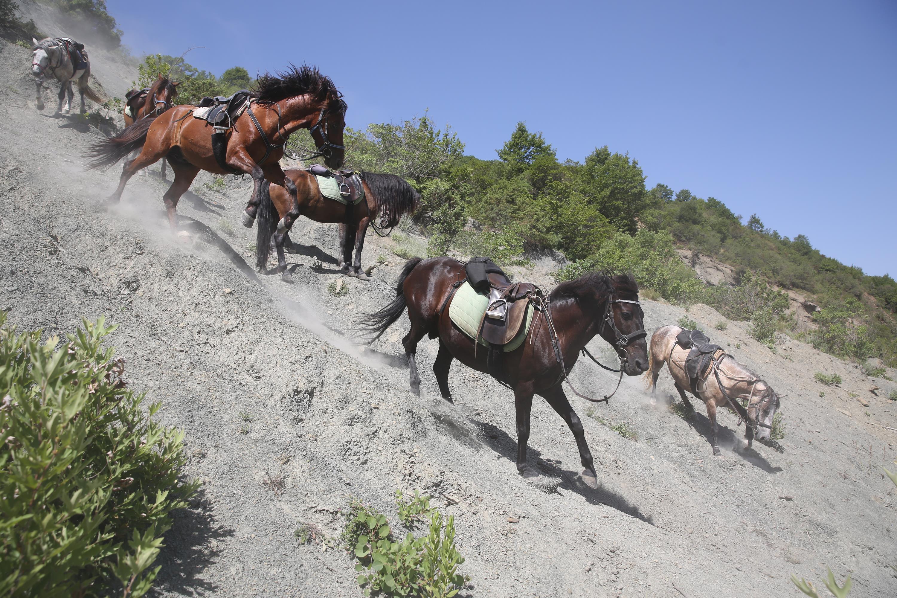 Following Zagoria Pathways - horseXperiences™ GO EQUESTRIAN